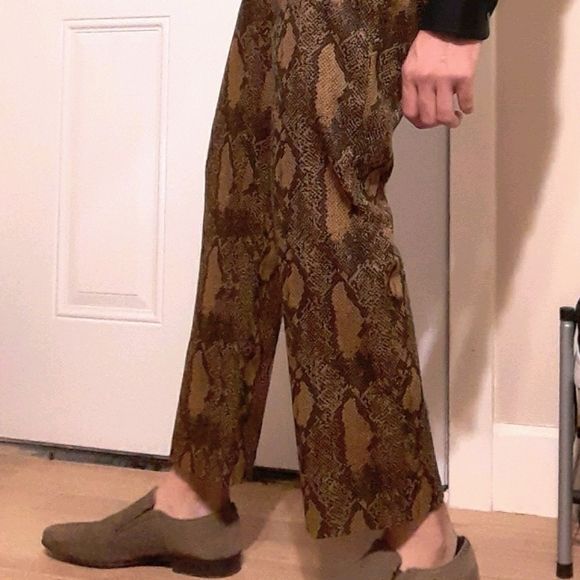 Joie python print kick trouser - Picture 1 of 2